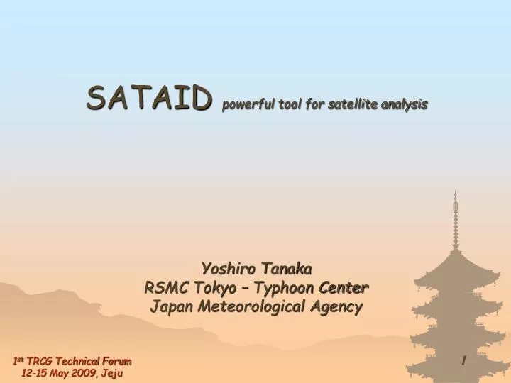 sataid powerful tool for satellite analysis