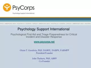 Psychology Support International