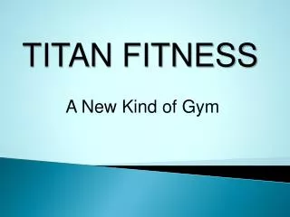 TITAN FITNESS