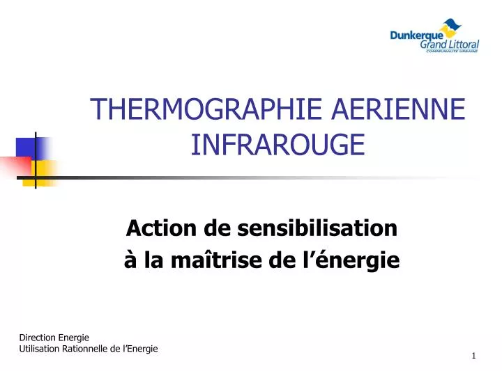 thermographie aerienne infrarouge