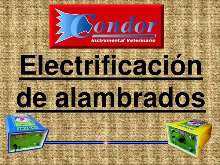 electrificaci n de alambrados