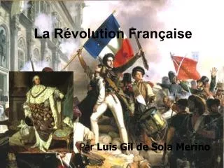 la r volution fran aise
