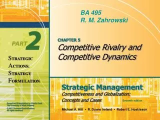 CHAPTER 5 Competitive Rivalry and Competitive Dynamics
