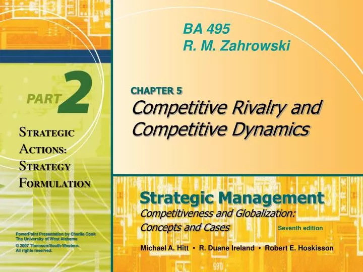 chapter 5 competitive rivalry and competitive dynamics