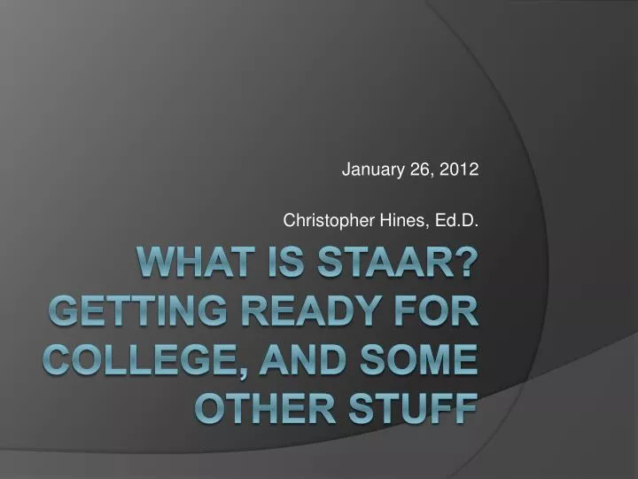 january 26 2012 christopher hines ed d
