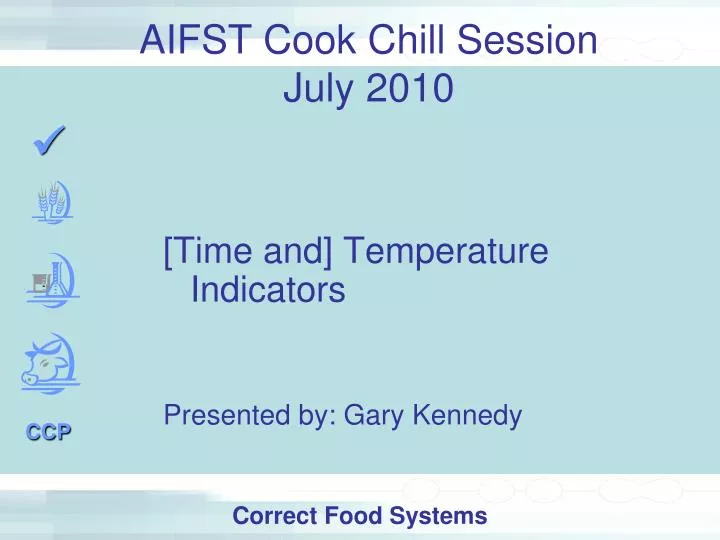 aifst cook chill session july 2010