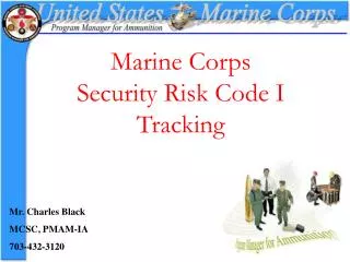Marine Corps Security Risk Code I Tracking