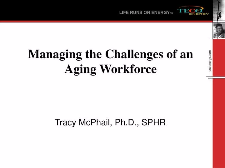 managing the challenges of an aging workforce