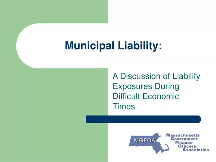 municipal liability