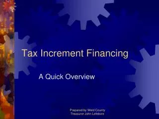 Tax Increment Financing