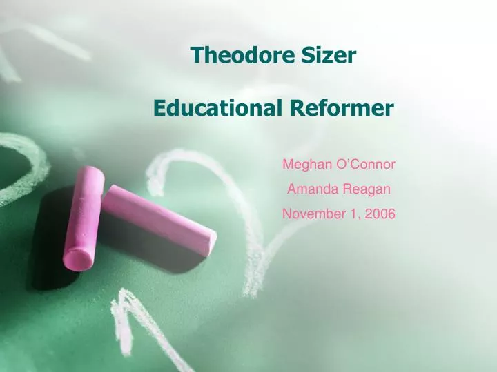 theodore sizer educational reformer