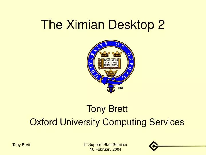 the ximian desktop 2