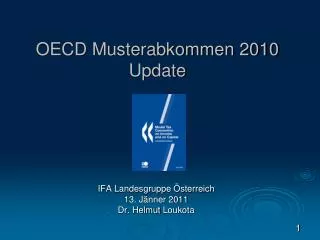 OECD Musterabkommen 2010 Update