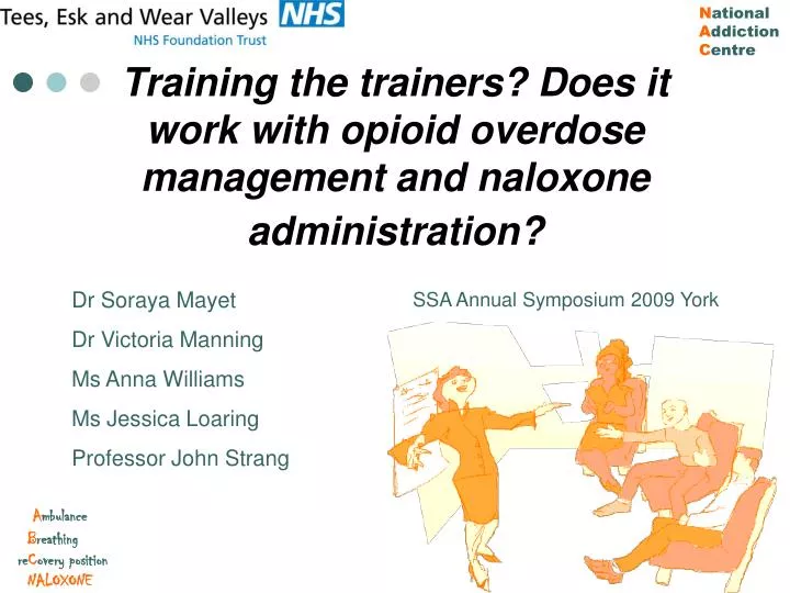 training the trainers does it work with opioid overdose management and naloxone administration