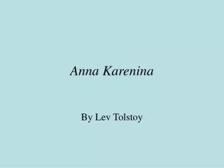 Anna Karenina