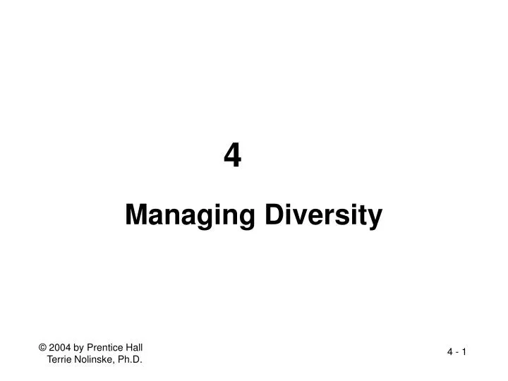managing diversity