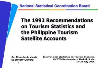National Statistical Coordination Board