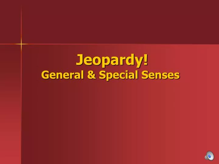 jeopardy general special senses