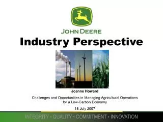 Industry Perspective