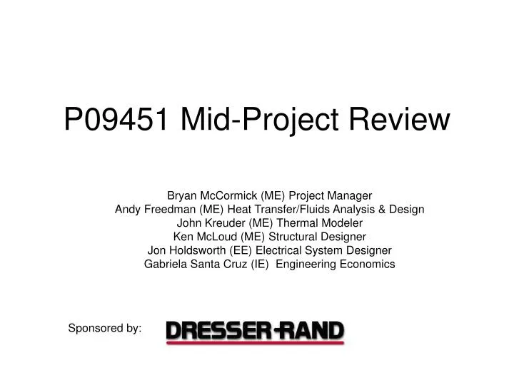 p09451 mid project review