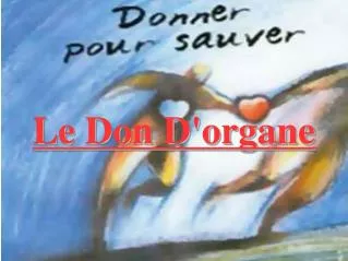 Le Don D'organe