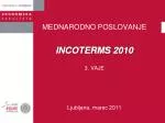 MEDNARODNO POSLOVANJE - slide 1