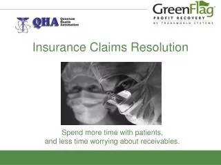 Insurance Claims Resolution