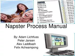Napster Process Manual