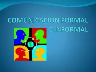 comunicaci n formal e informal