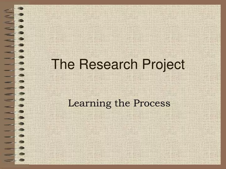 the research project