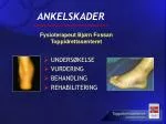 ANKELSKADER - slide 1