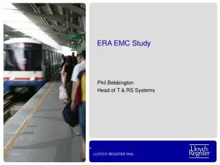 ERA EMC Study