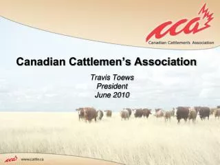Canadian Cattlemen’s Association