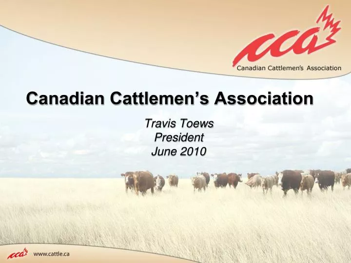 canadian cattlemen s association
