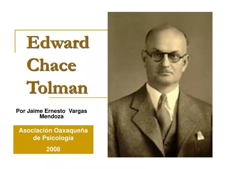 edward chace tolman