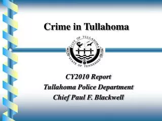 Crime in Tullahoma