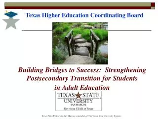 Building Bridges to Success: Strengthening Postsecondary Transition for Students in Adult Education
