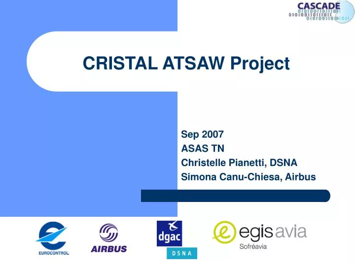 cristal atsaw project