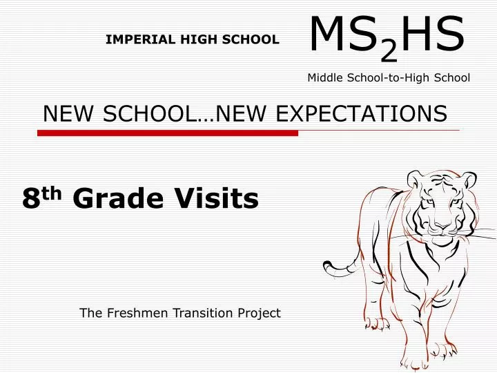 new school new expectations