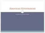 American Government - slide 1