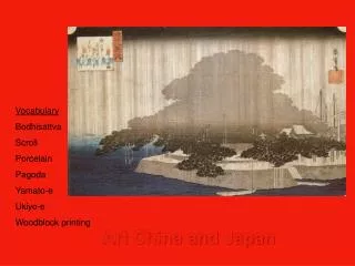 Art China and Japan