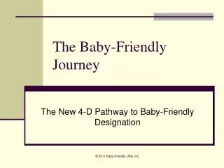 The Baby-Friendly Journey