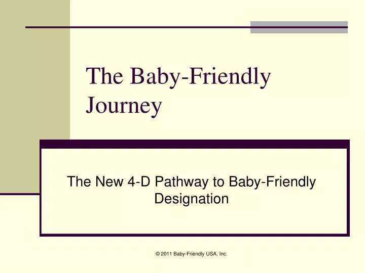 the baby friendly journey