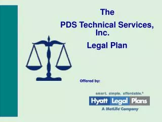 The PDS Technical Services, Inc. Legal Plan