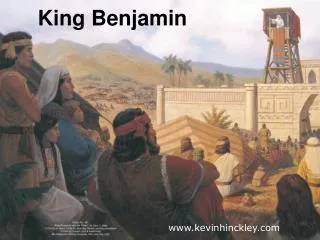 King Benjamin