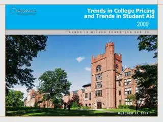Trends in College Pricing and Trends in Student Aid