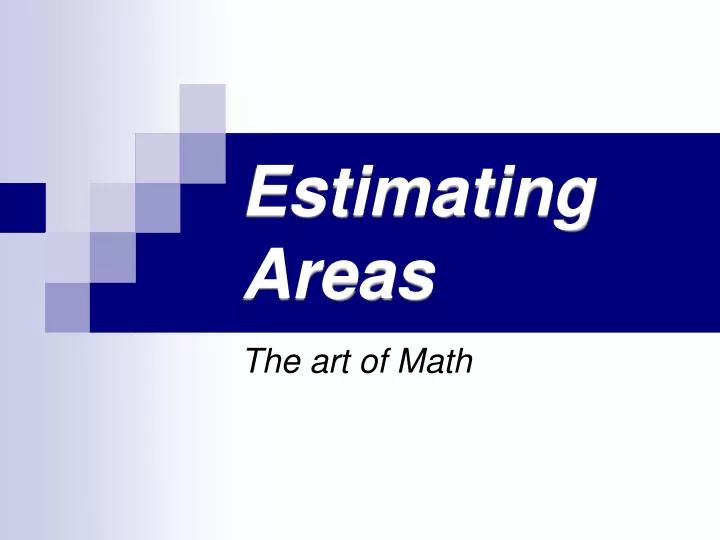 estimating areas