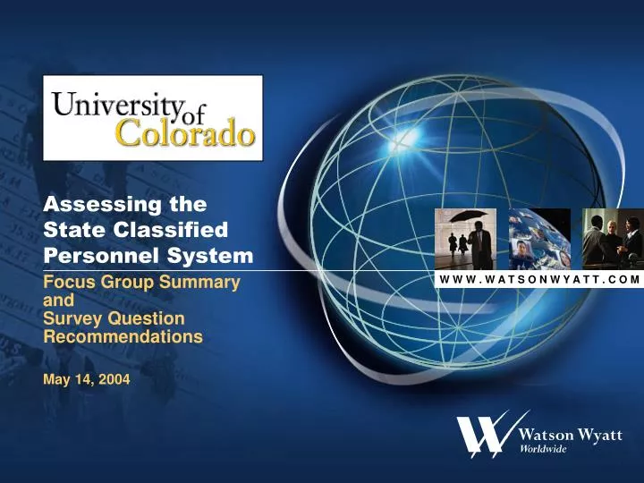 assessing the state classified personnel system