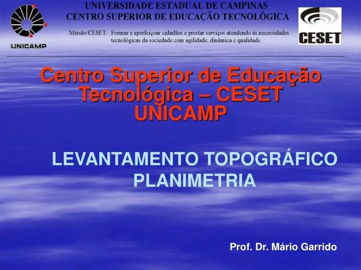 levantamento topogr fico planimetria