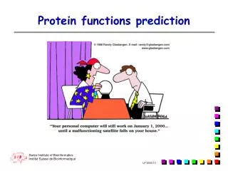 Protein functions prediction